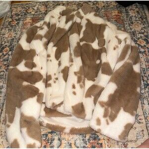 Bibi cowprint soft cardigan